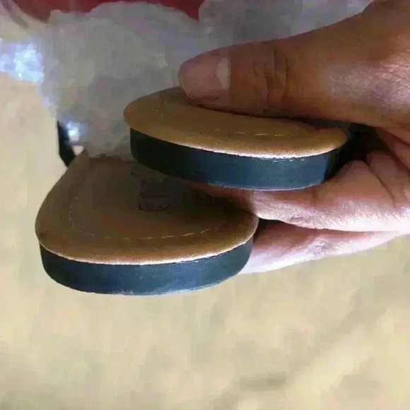 RUE21 basic silver glitter sandals flipflops Women 10 - Picture 5 of 6